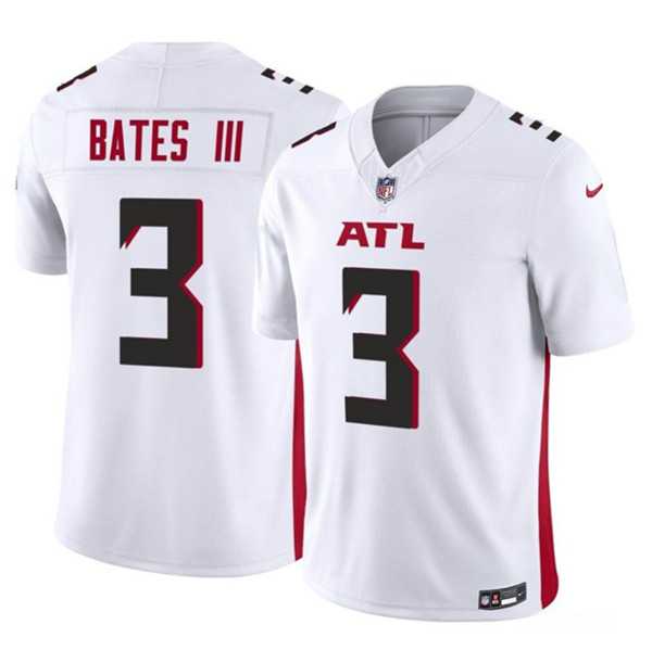 Men & Women & Youth Atlanta Falcons #3 Jessie Bates III White 2023 F.U.S.E. Vapor Untouchable Limited Football Stitched Jersey->atlanta falcons->NFL Jersey